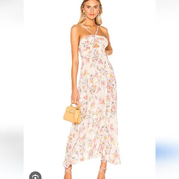 FREE PEOPLE one Step Ahead Maxi Dress - Picture 1 of 6